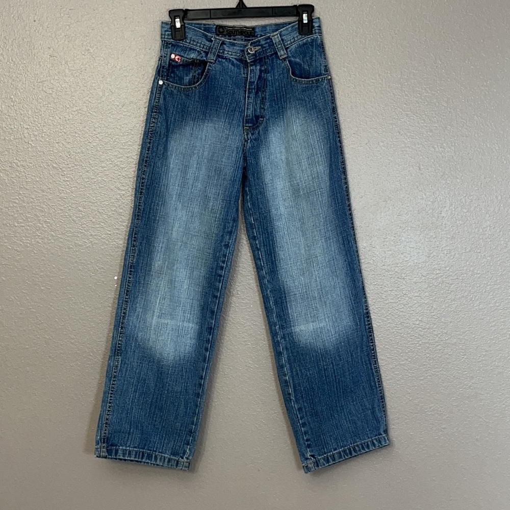 South Pole Boys Blue Jeans Straight leg Size 12